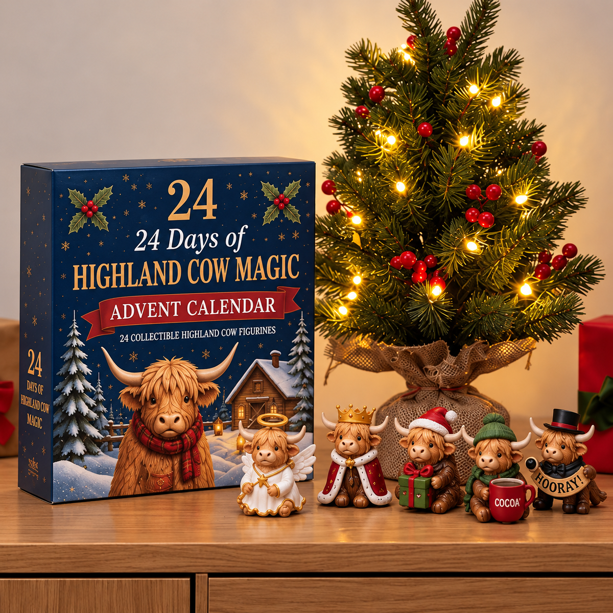 🛒24 napos Squishy Adventi Naptár – Karácsonyi meglepetés gyűjtemény puha mini figurákkal 🎄
