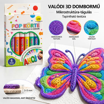 Billhol® 3D domborműves toll – változtassa a lapos rajzokat tapintható 3D művészetté🌿