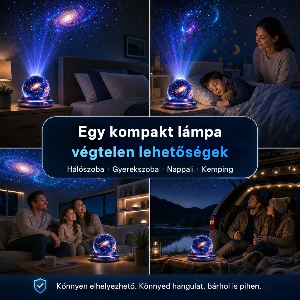 Billhol® 🔥  Új generációs intelligens éjszakai fényprojektor – Dinamikus 5D holografikus látvány HD-minőségben